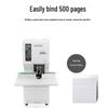 Huijin HJ-50AM Automatic Financial Binding Machine CN plug (adapter included)