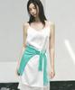 Nigaennikol Satin Lace Slip Dress_Ivory