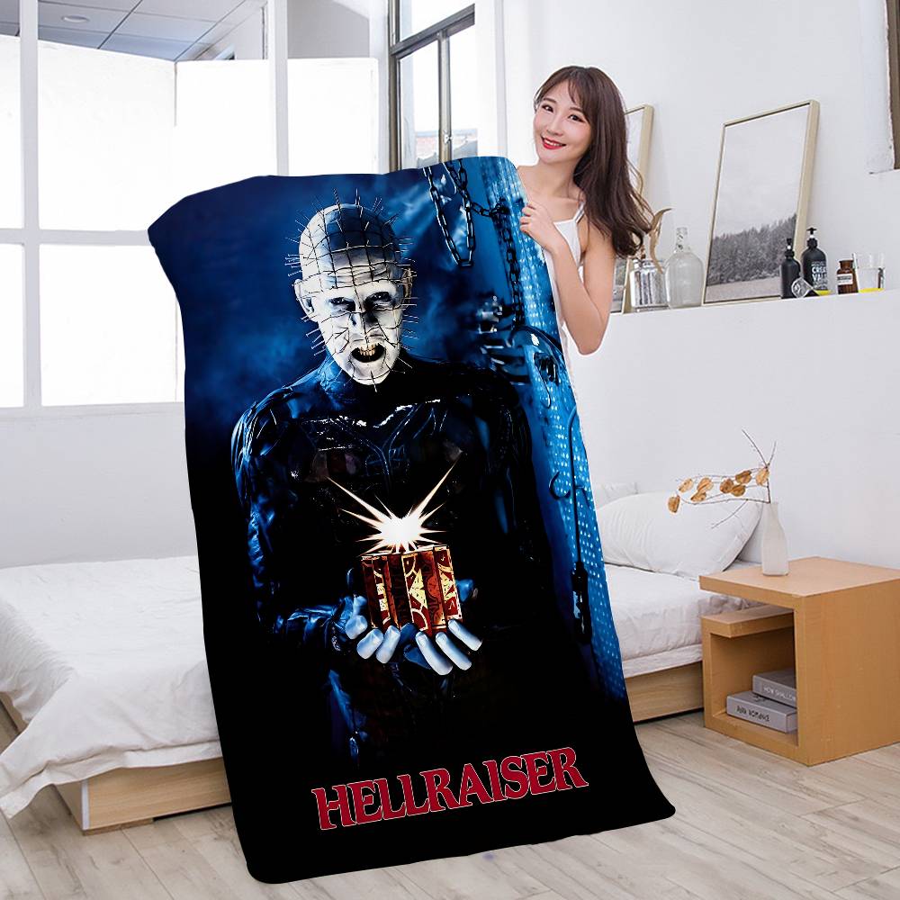 Classic H-Hellraiser Horror Movie Beach Towel Colorful Bath Towels for Girl Microfiber Quick Dry Sand Free Beach Yoga Spa
