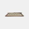 [Pre-Owned] Neo Vintage Series Gold Foil Logo Monogram Tiger Head Decorative Striped Shoulder Strap Canvas And Leather Messenger B - Very Good #R1JN2K