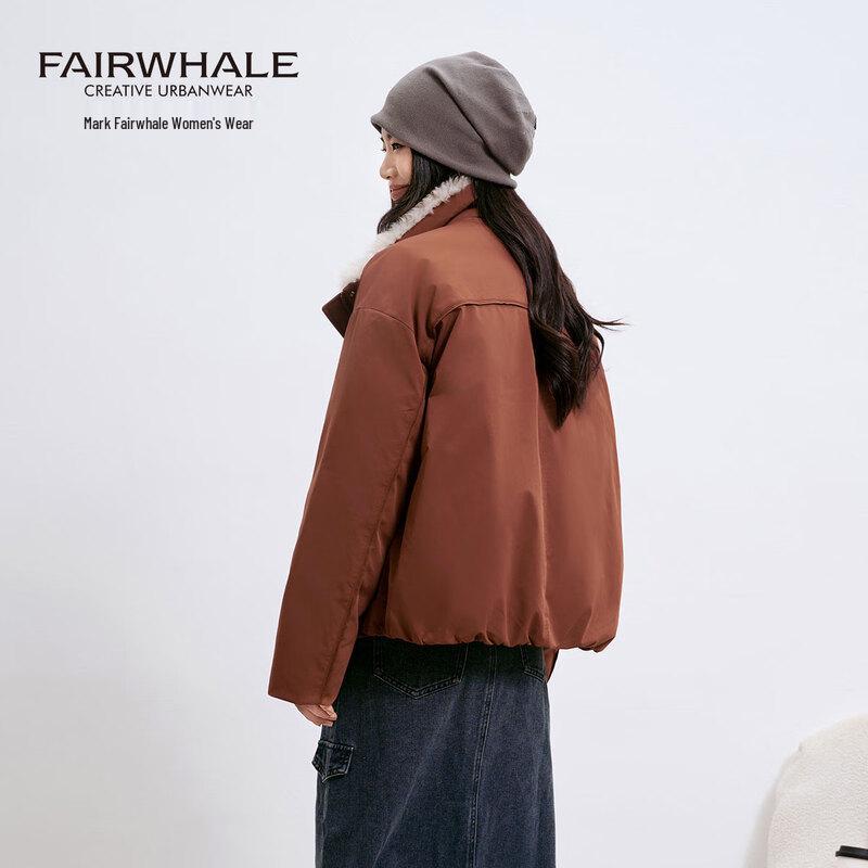 Mark Fairwhale Women's 90% Goose Down Short Parka Jacket