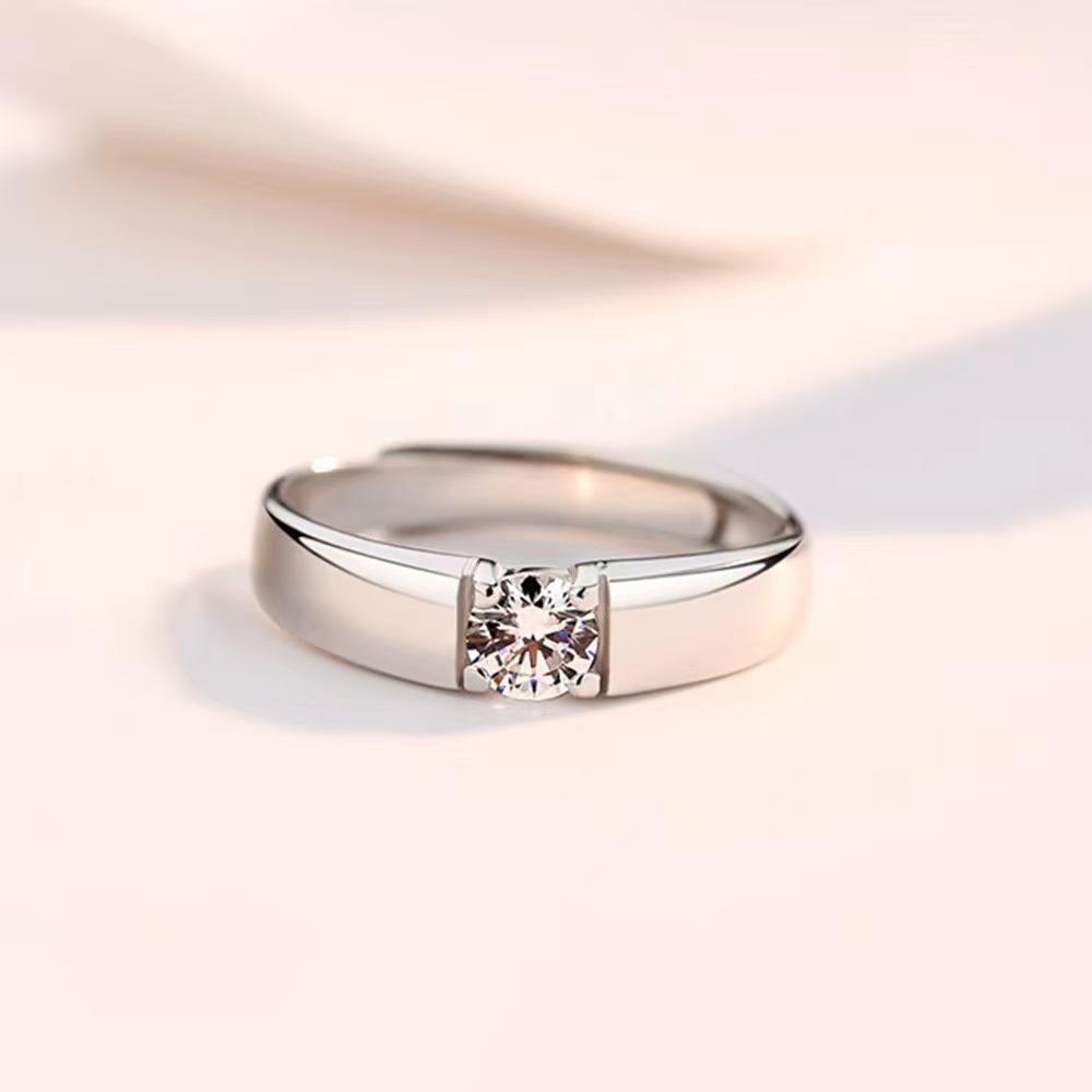 Luxury Simulated Diamond Wedding & Proposal Rings