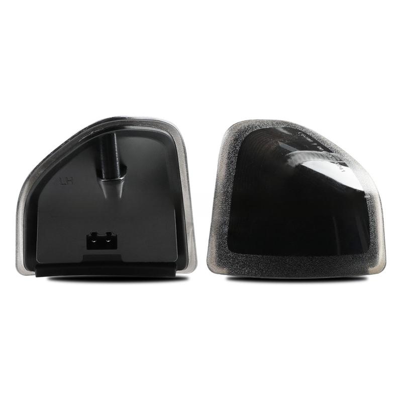 

Turn Signal Light Compatible with Dodge Ram 1500 2500 3500 Side Mirror Signal Light Car Accessories Auto Replacement Lights White shell