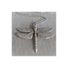 Dragonfly Pendant Necklace For Women With Geometric Alloy Design Summer Fashion Accessory