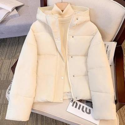 Women Jacket Winter Parka Down Cotton JacketsLoose Thick Warm Hooded Parkas Casual Long Coat Waterproof Outwear