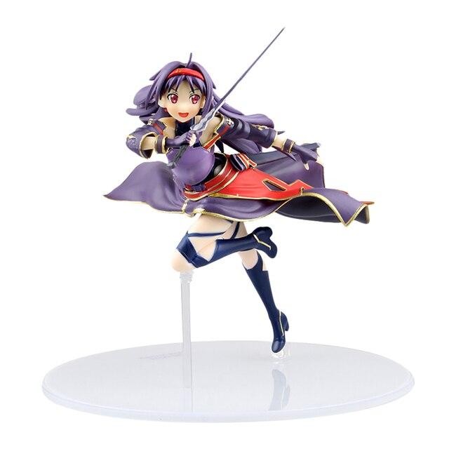 Sword Art Online 18cm Konno Yuuki Action Figure Anime Model Pvc Figma Doll Statue Collection Toy Desktop Decoration