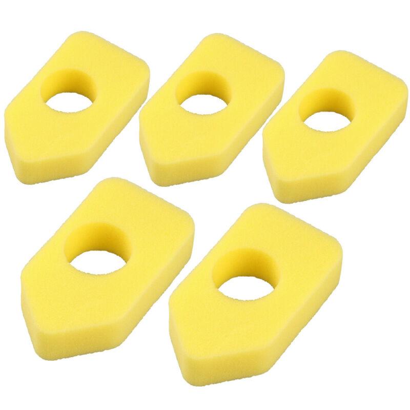 5pcs Yellow Air Filters for Briggs Stratton 698369 5088D 5088H 5086K 4216 5099