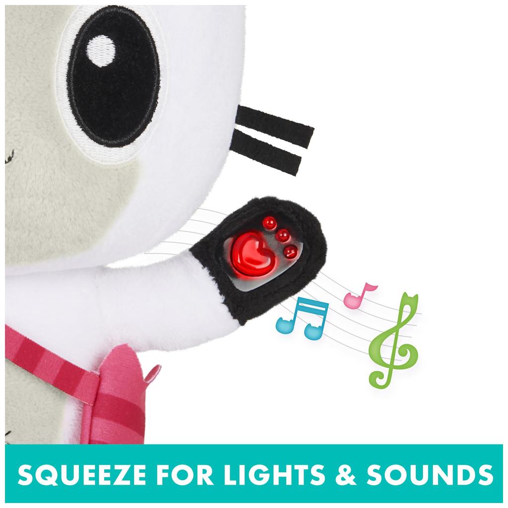 Gabby's Dollhouse Gabbyinchs Puppenhaus Sprechende Pandys Pfoten mit Geräuschen und Sätzen