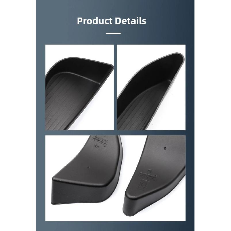 For BYD Seal U Song Plus Dm-i Ev 2025 Car Door Handle Storage Box Container Holder Tray Front Rear 4pcs Set Car Accessories
