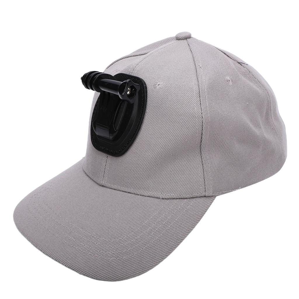Action Camera Mount Hat Lightweight Baseball Hat with Camera Mount for Outdoor Sports Travel Hiking