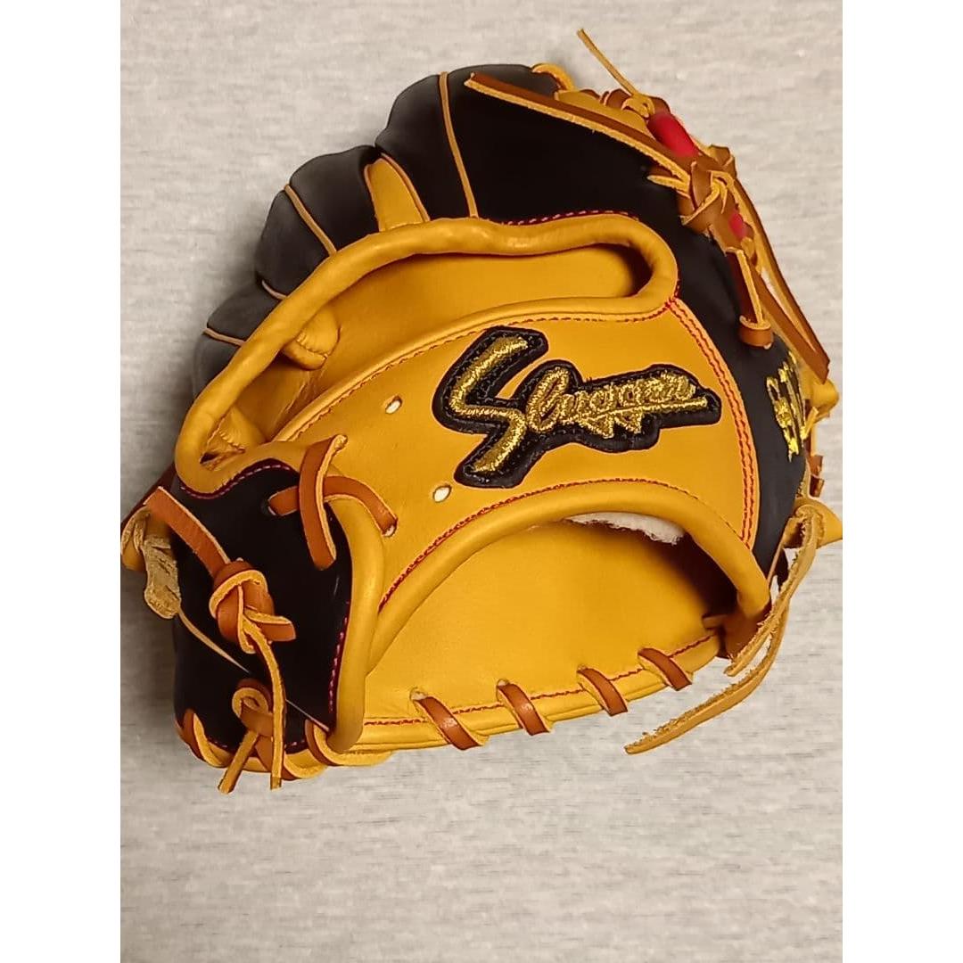 Used Kubota Slugger Soft Ball Gloves Black x Tan KSN-T1 Order
