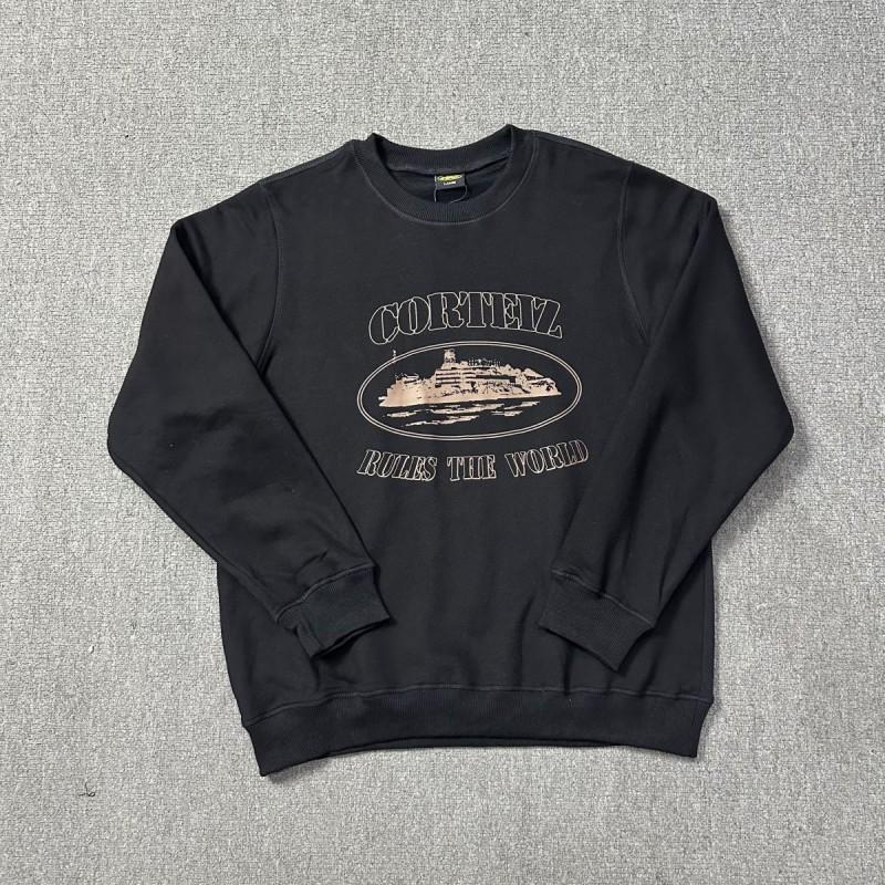 26 American Streetwear Graphic Print Crewneck Sweatshirt Loose Fit Teens