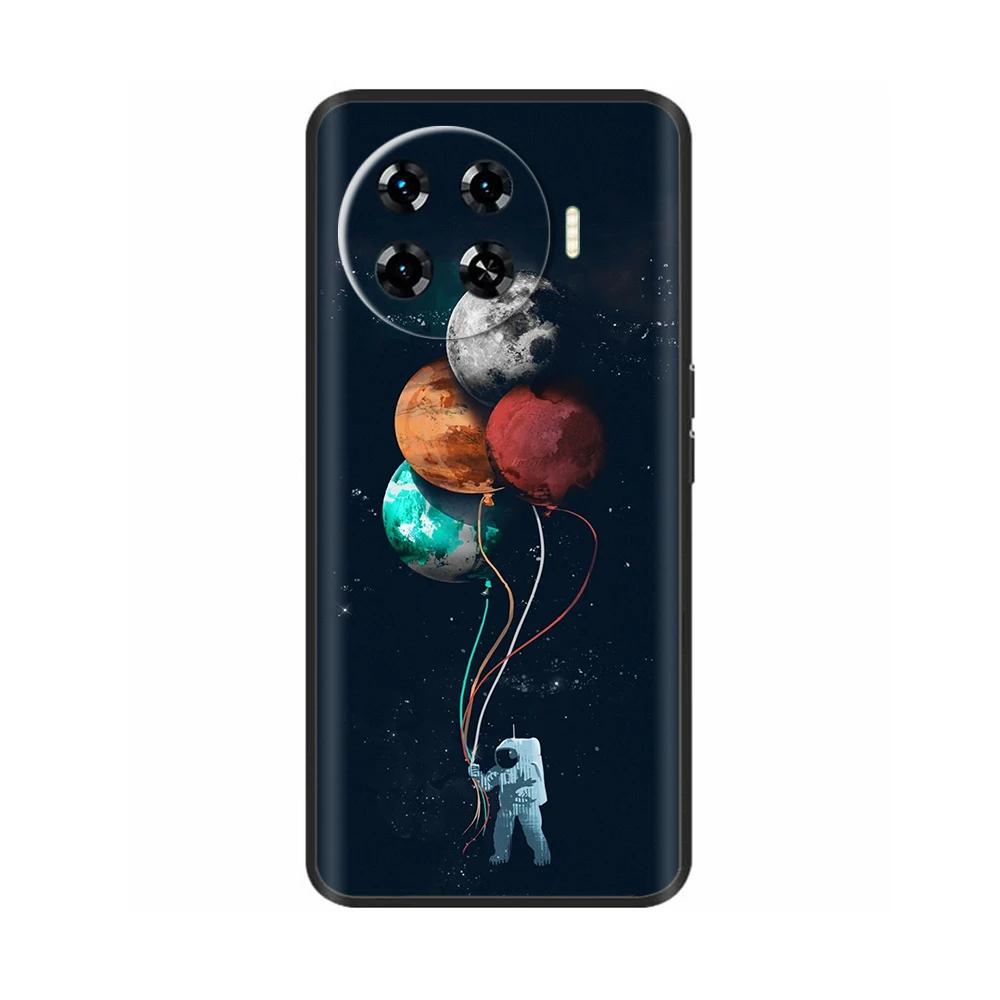 Shockproof Case For Tecno Spark 20 Pro Plus Case Luxury Painted Soft TPU Silicone Phone Back Cover For Tecno Spark 20 Pro+Cases