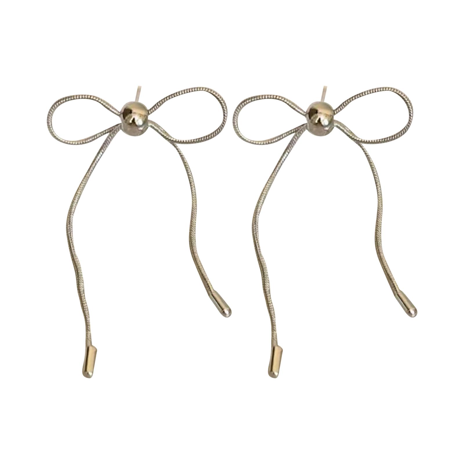 

Украшения в виде бабочки Стильное ожерелье/серьги с узлом Регулируемая длина Шарм Аксессуары Модные женские украшения A