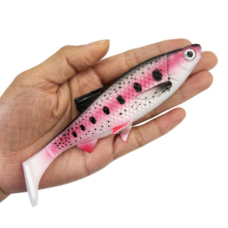 Soft Plastic Jerkbaits With Lead Weighted Tail Deep To Surface Casting Fishing Lures