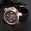 Maserati Successo Men's Watch Black Silicone Strap Chronograph Quartz 5 ATM Water Resistant Official Authentic
