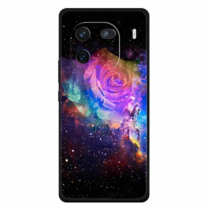 Für Vivo Iqoo 12 Hülle Weiches Silikon Katze Eule Mode Rückseitenabdeckungen für Vivo iQOO 12 Pro Hüllen Marmor Stoßfeste Handyhüllen Iqoo12