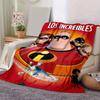 1pc The Increibles Printing Blanket - Soft, All-Season Throw for Living Room, Beroom,Personalize Gift with Aorable Cartoon Esign