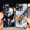 Bald Eagle Cool Plating Phone Case For Xiaomi Poco X5 X6 X7 X8 Pro Max F8 Ultra F7 M8 M7 M5S Redmi 15C 15 14C 13C 13 X3 12C F6