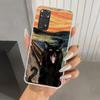 Black Cat Cartoon Cute Phone Case for Xiaomi Redmi Note 15 14 14S 13 12S 12 Pro 11S 11 Plus 11T 11E 10S Soft Funda Print Shell R