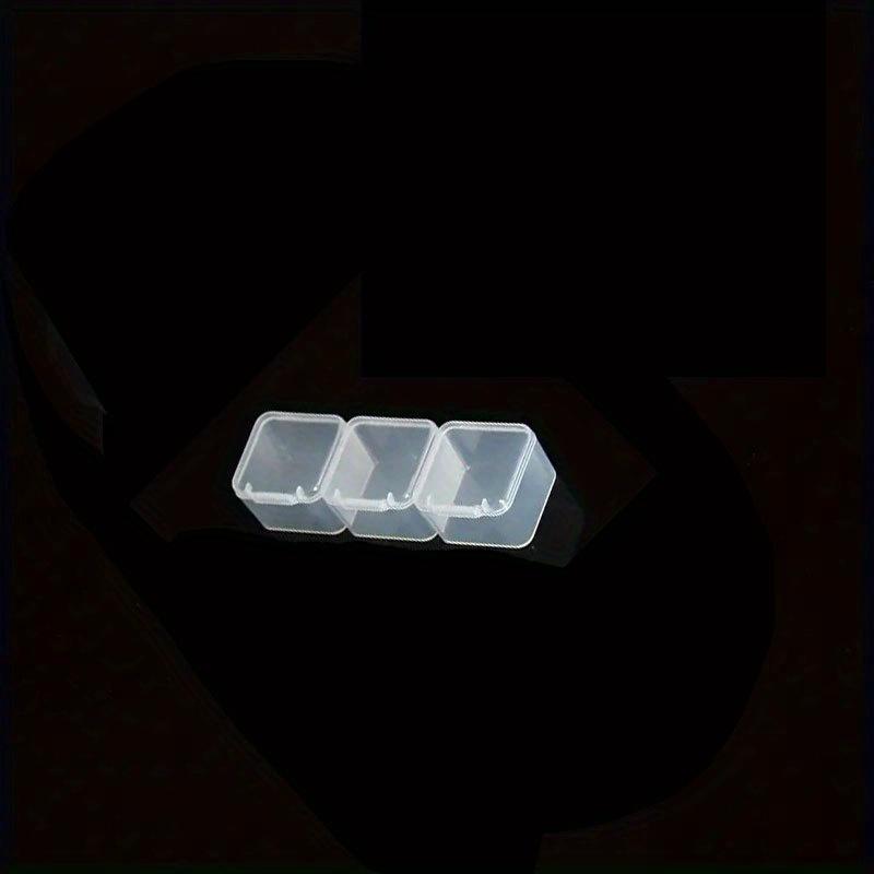 Transparent Plastic Box Screw Compartment Box Jewelry Earring Display Case Container Clear Terminal Organizer Tool Storage Boxes