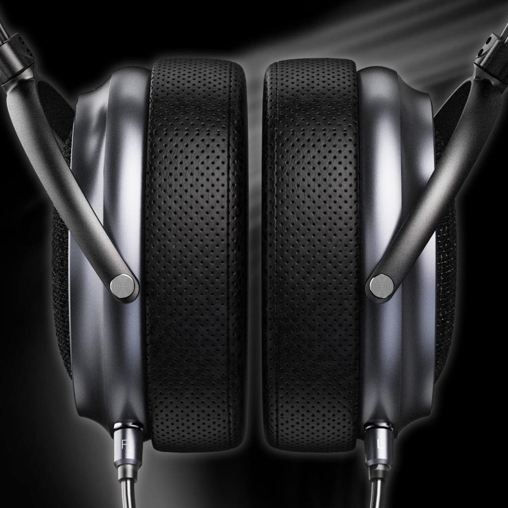 iBasso Audio SR3 Open Dynamic Headphones with Hi-Res 3.5mm and 4.4mm-6.35mm Adapter for Over-Ear Headphones