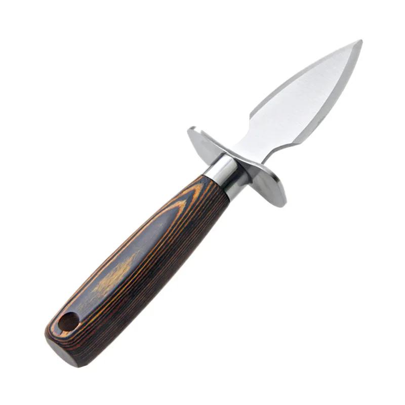 Clam Shucker Seafood Opener Tools Oyster Shucking Knife Home Stainless Steel Professional Shellfish Seafood Opener Accessories