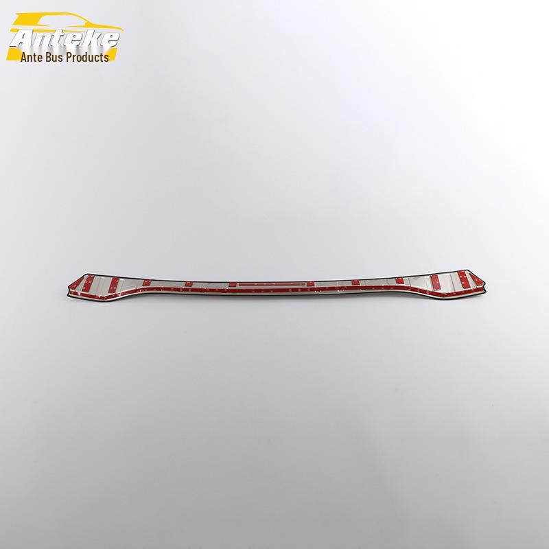 Trax Rear Guard Plate: Anti-Scratch Collision Sticker for Trunk Protection, Fits 19 Models