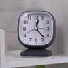 Childrens Bedroom Clock with Quiet Mechanism and Simple Time Display Minimalists Battery Operated Analog Alarm Clock
