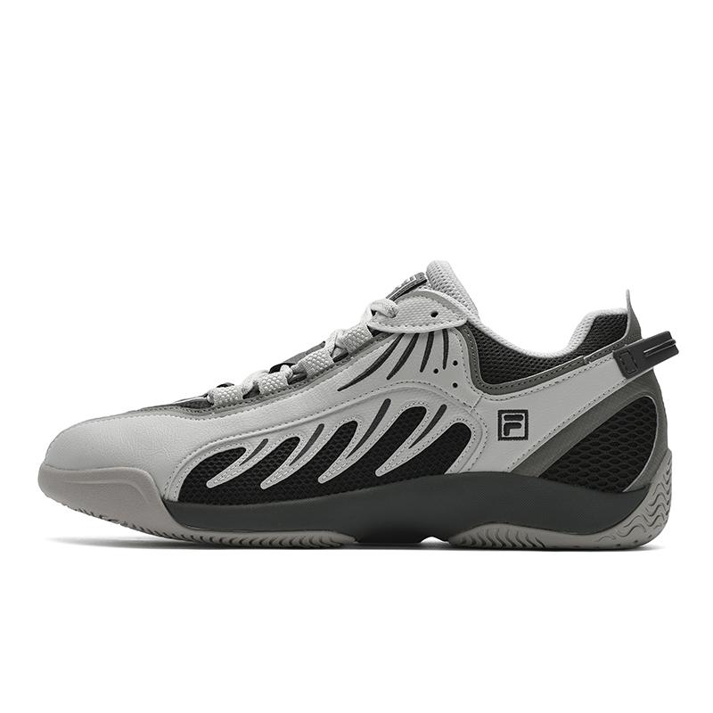 Fila ADE2025 Удобные Классические Универсальные Трендовые Дышащие Амортизирующие Низкие Повседневные Кроссовки Мужские серые черные F12M531121FMB 40.5