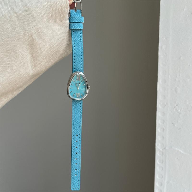 Luxury Brand Women Snake Dial Watch Ladies Fashion Red Leather Strap Quartz Wristwatch Female Gift Dropshipping Clock Relogio