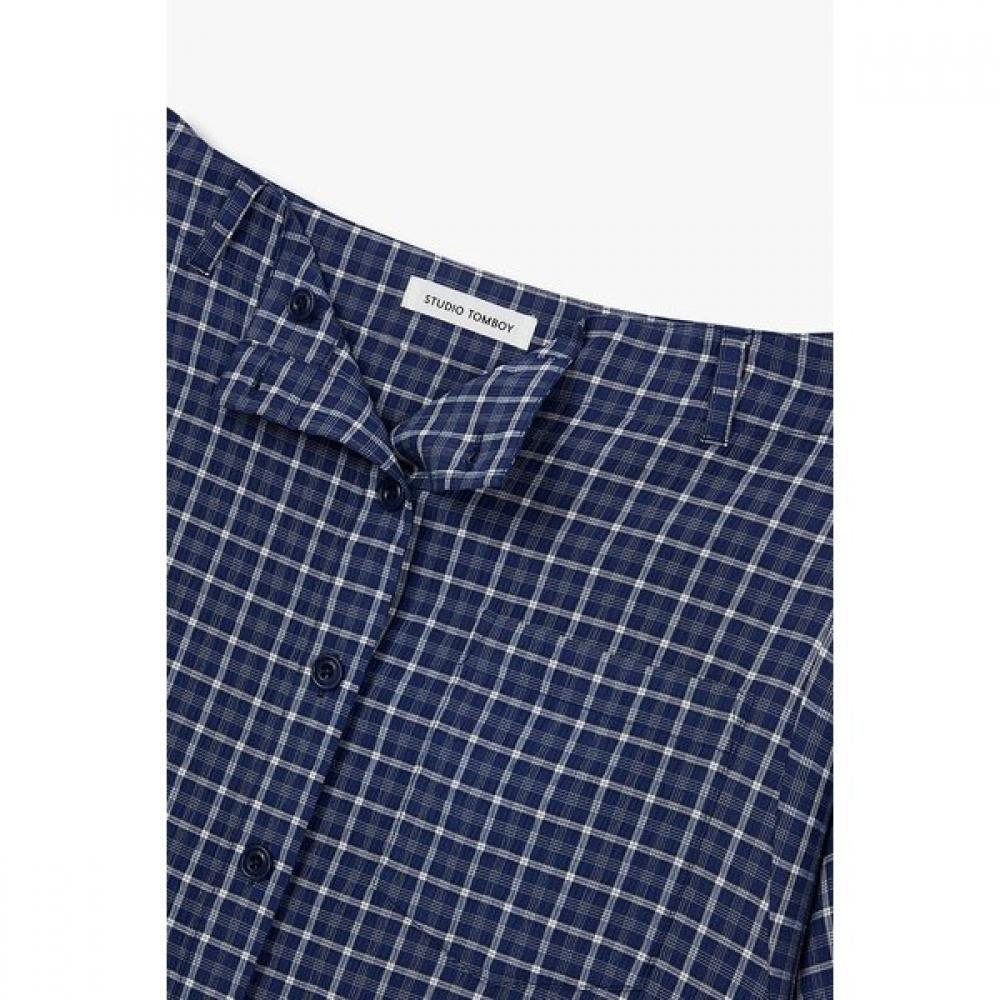 STUDIO TOMBOY Two Way Check Shirt Skirt 9106221219ct
