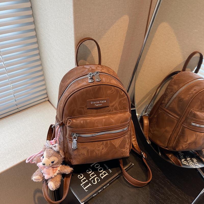 Fashion travel small bag women's new versatile student backpack backpack after going to work