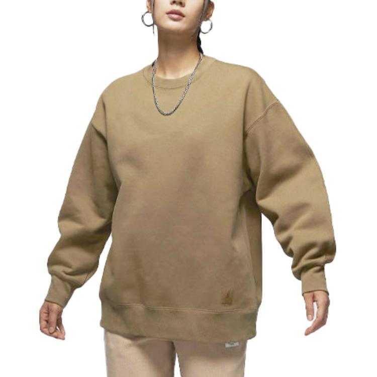 New Jordan Sweatshirt Women's Brown FB5117-395