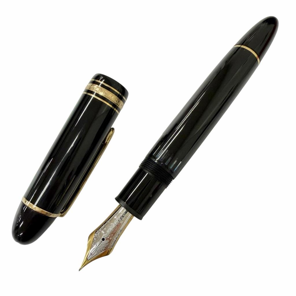 Excellent MONTBLANC fountain pen Meisterstück 149 black 18K mens Used