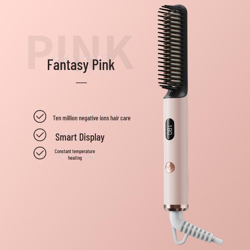 

Расческа для волос двойного назначения с отрицательными ионами: Пушистые и прямые, можно использовать как влажные, так и сухие волосы, не повреждает волосы