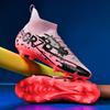 High-top Football Shoes Tf Broken Nails Artificial Turf AG Nails Youth Students Men and Women Training Sports Shoes