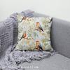 Royal Samt Stoff Polyester Zum Nähen - Motiv Vögel - Rdx2977