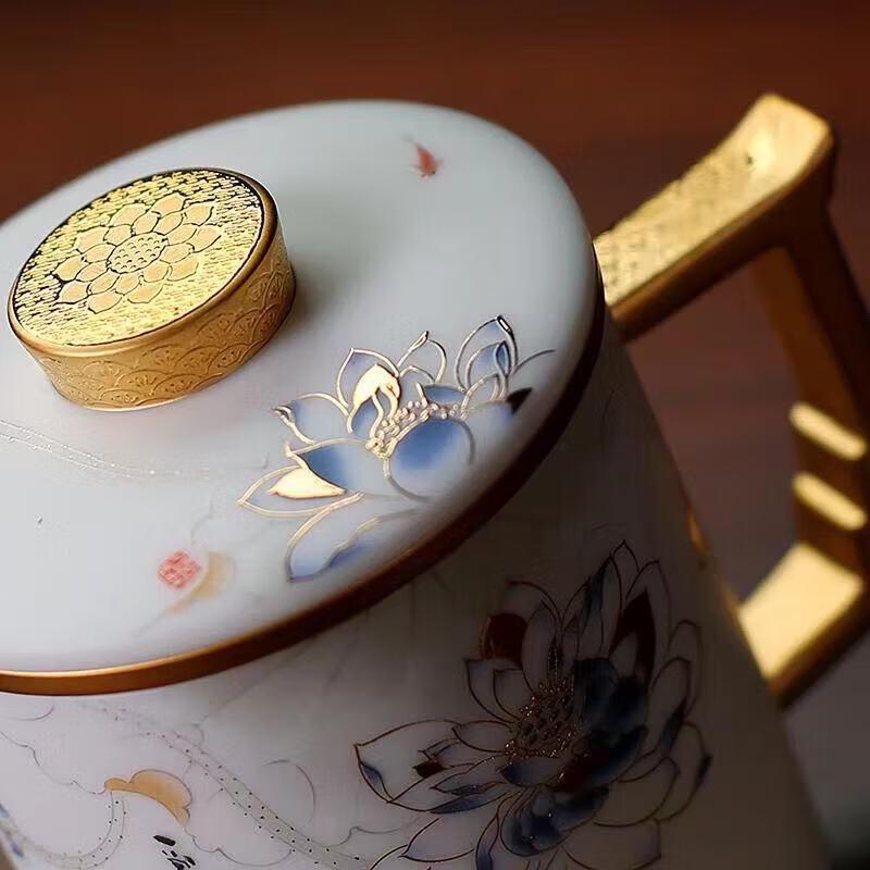 Chaxun Xinyue Jiangshan Golden Edition Tea Separation Mug