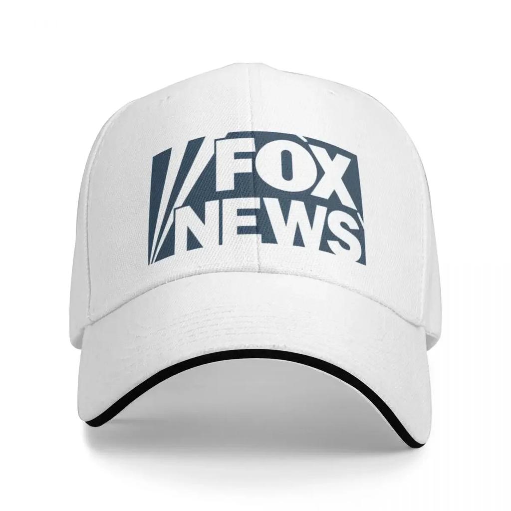 F O X NEWS Logo Baseball Cap Trucker Cap Military Cap Man Luxury Brand Baseball For Men Women's