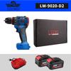 Cordless Power Wrench Electric Drill Combo Kit Handheld Small Pistol Drill Multi-function Electric Screwdriver Auto Repair Tools