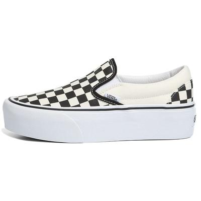 Slip-On Stackform Clássico 'Xadrez - Preto Branco' VN0A7Q5RTYQ