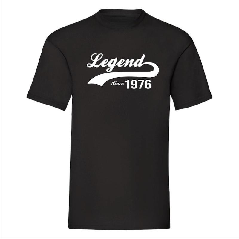 Legend Since Graphic TShirt Perfect 50th Birthday Gift for Men  Women Vintage 1976 Year Old Shirt Unique Idea Streetwear