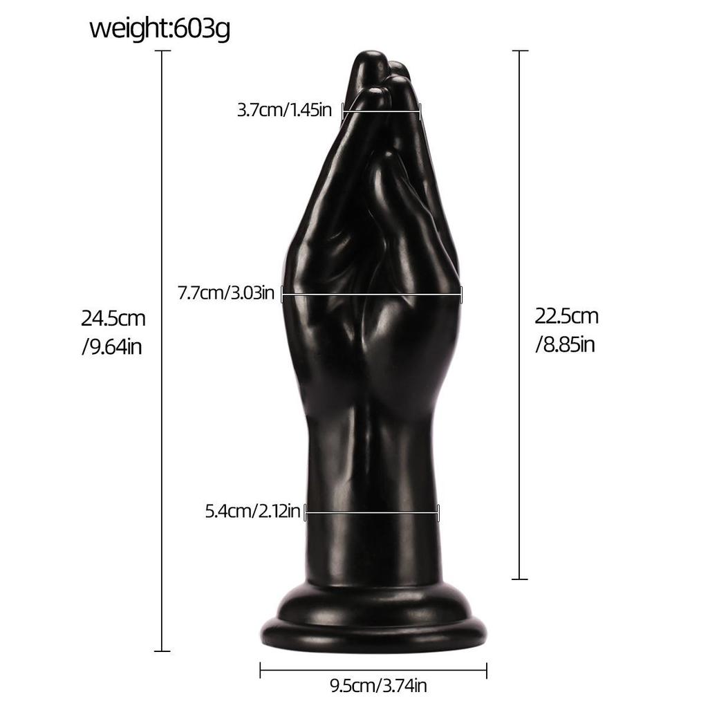 Finger Fist PVC Anal Plug: Large-Scale Simulation Arm Dilator for Adults