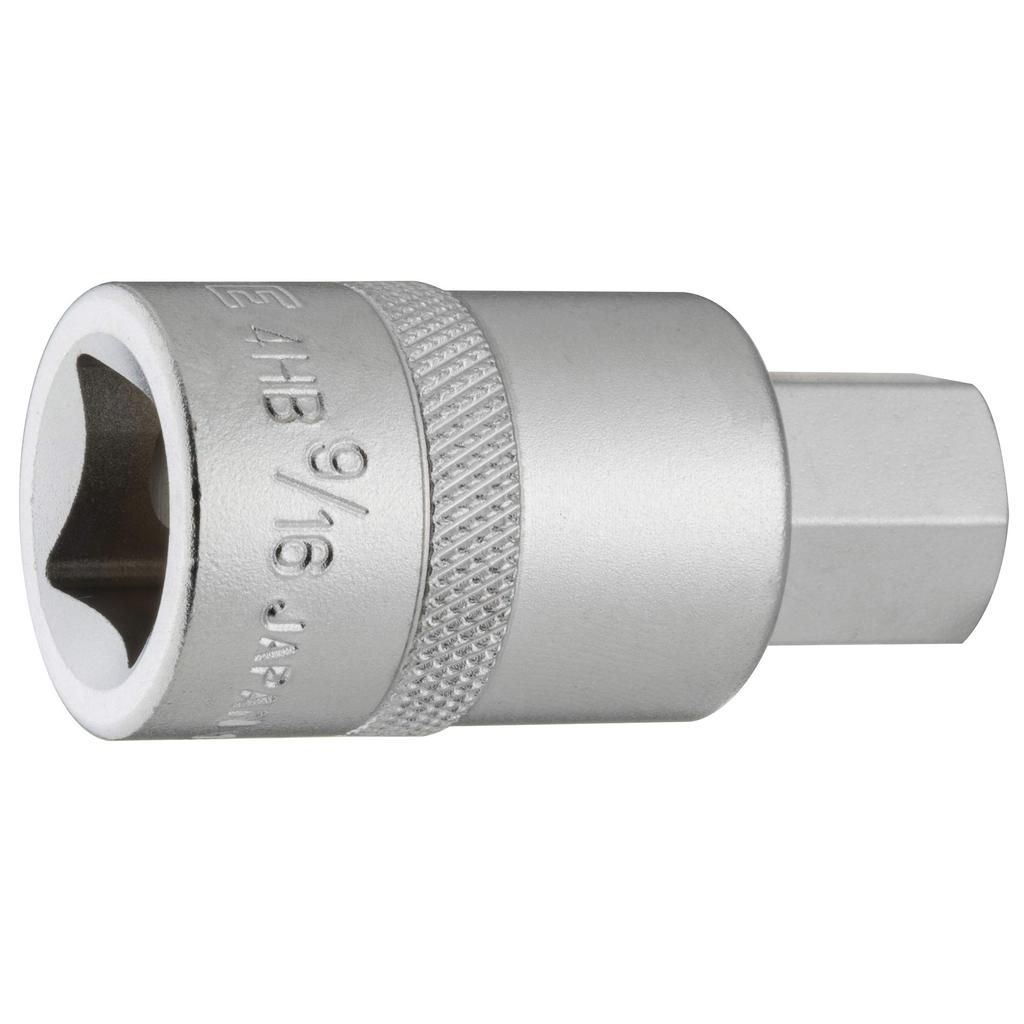 Tone Hexagonal Width 4HB-18 Socket, 12.7mm (1/2") Drive, 9/16"