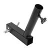 Heavy-Duty Metal Alloy Angled Hitch Flag Pole Holder, Universal Trailer Truck RV Hitch Flag Pole Mount for 2-Inch Hitch Receivers