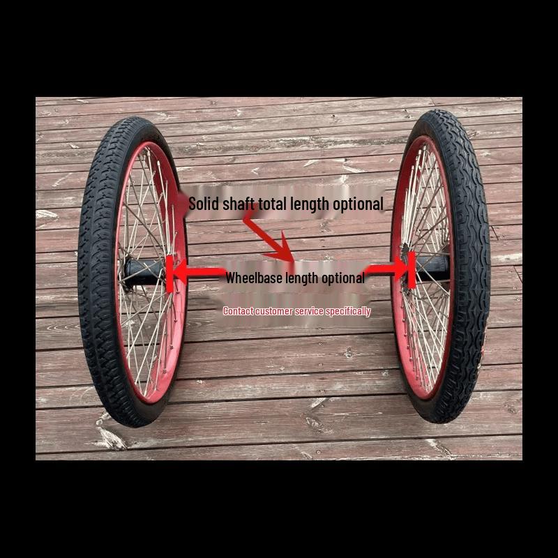 Wheelbarrow Tire with Six-hole Steel Rim