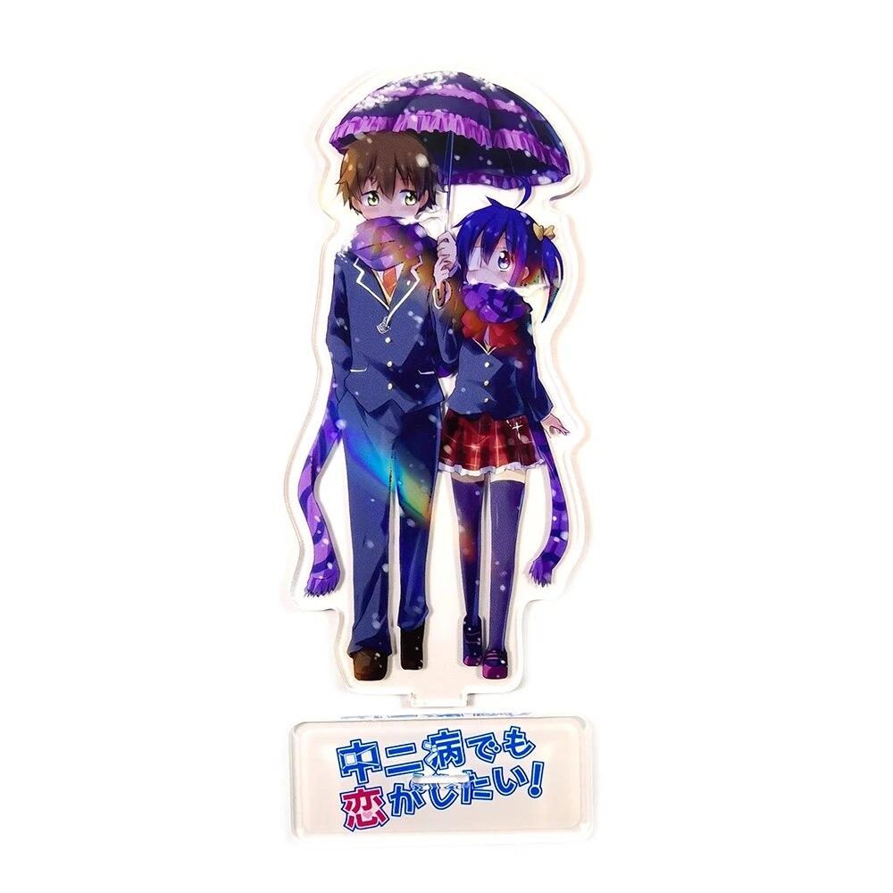 Chuunibyou demo koi ga shitai Togashi Yuuta Takanashi Rik couple GM acrylic stand standee toy figure