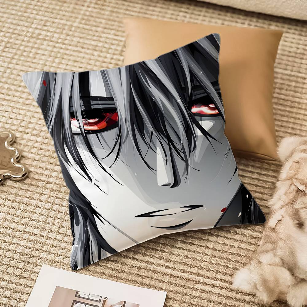 

Anime V-Vampire Knight Pillow Case Anti-dustmite Invisible Zipper Sofa Bed 12x12Inch