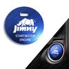 Jimny Ignition Switch Push Engine Start Aluminum Aluminum Alloy for Button, Button, Cover, (Jimny, Blue) JB64/JB74